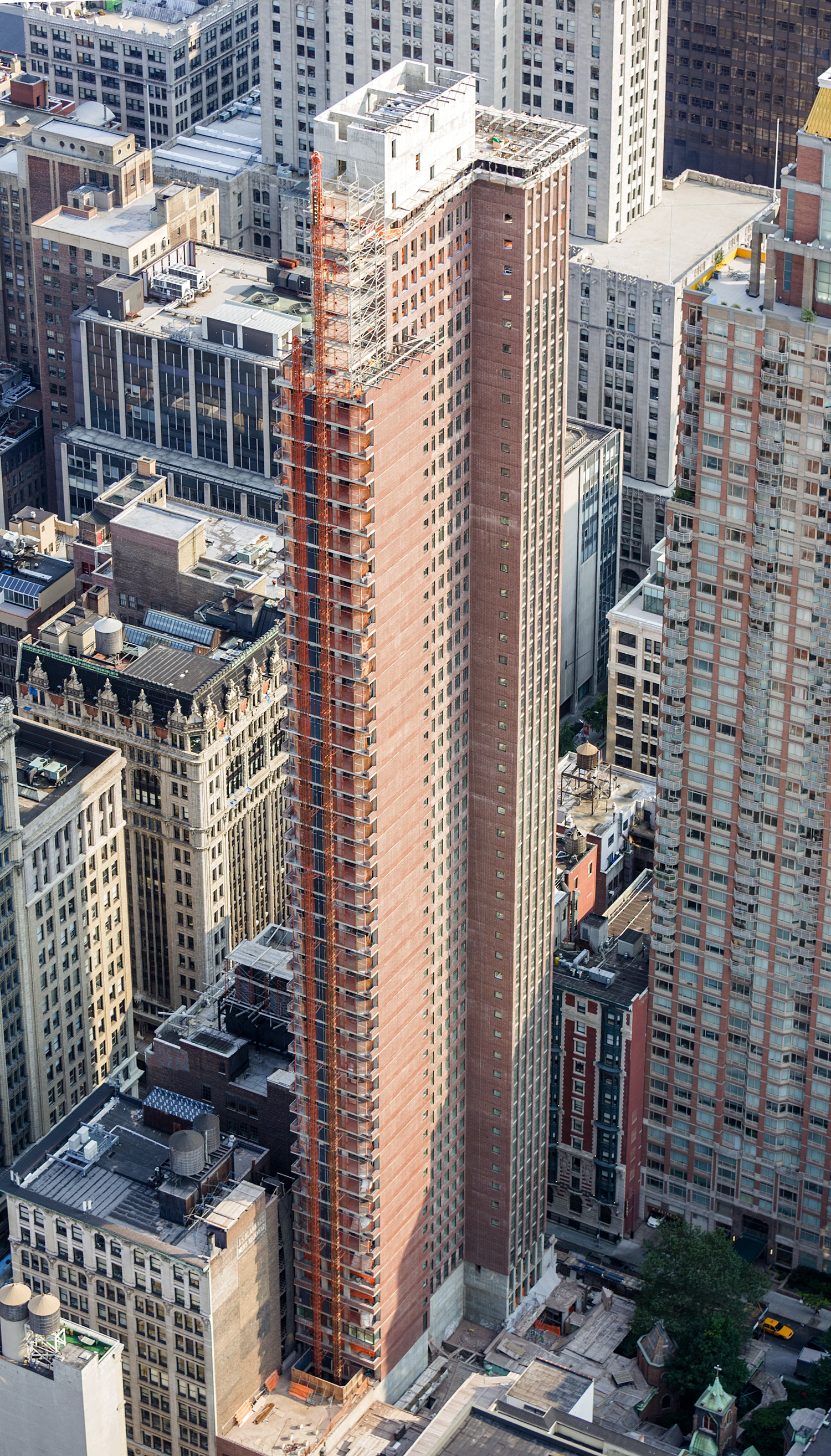 Sky House, New York City - View from Empire State Building. © Mathias Beinling